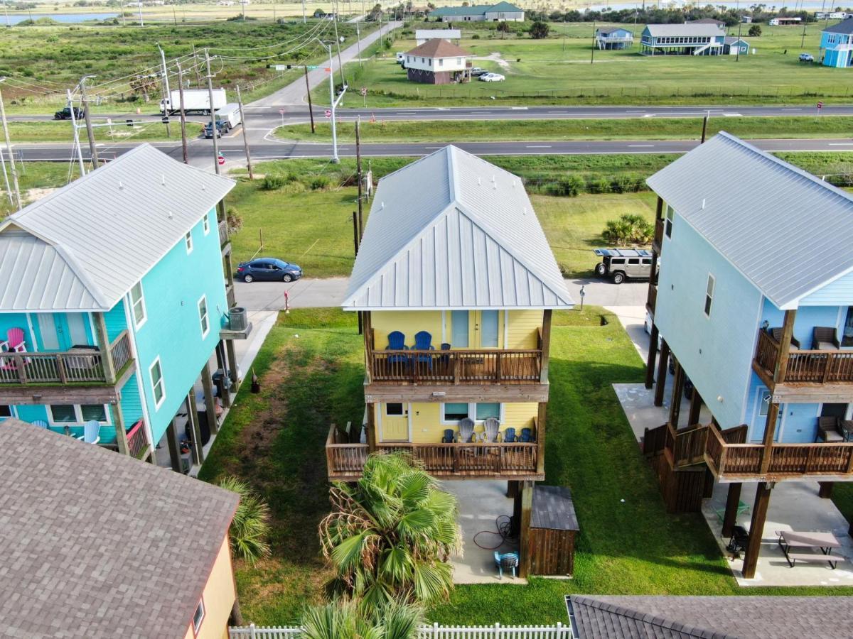 Yellow Beach Haven, Decks, Views, Mere Steps To Sand Galveston Buitenkant foto
